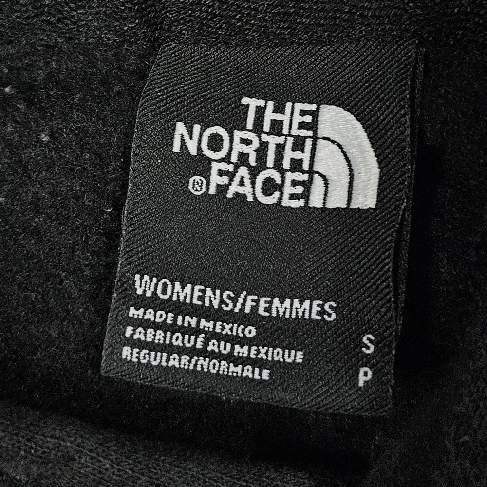 North Face‎ Hoodie Small Black Red Long Sleeve Graphic Pullover Pocket Casual